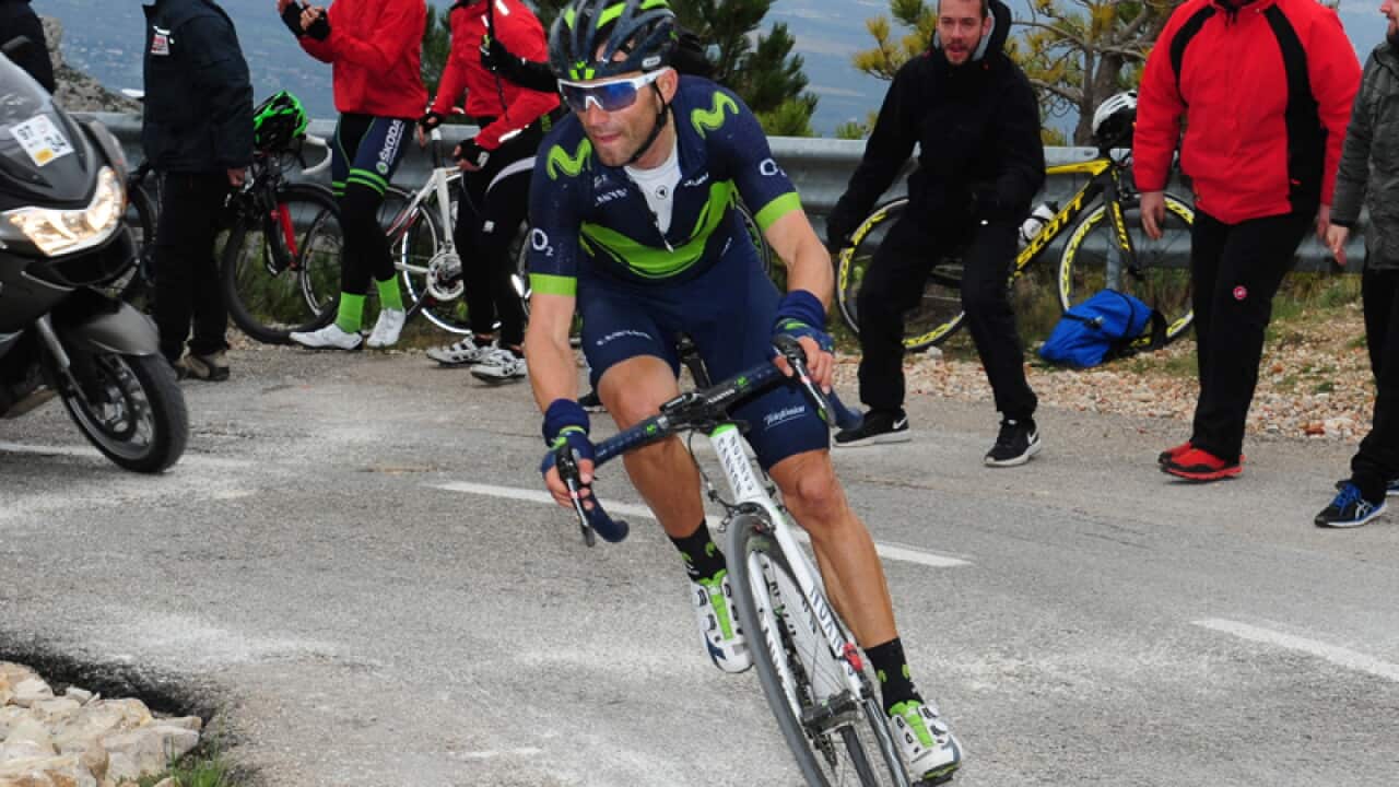 Spain's Alejandro Valverde