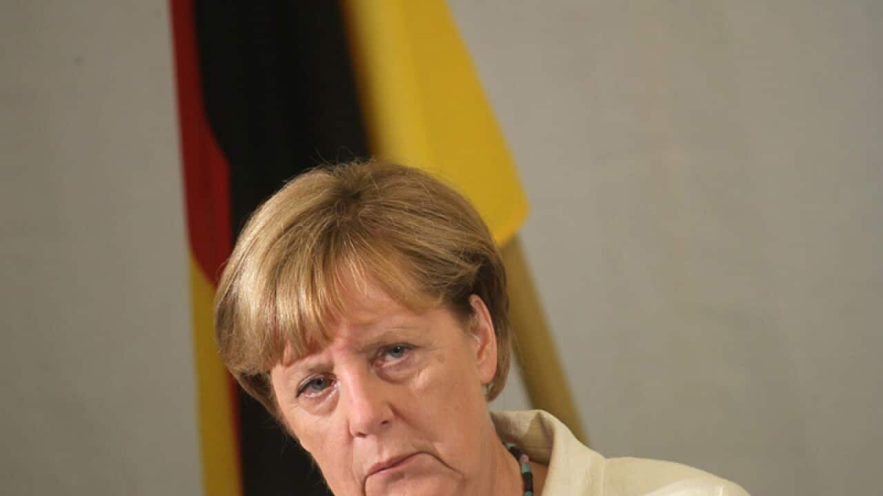 German Chancellor Angela Merkel