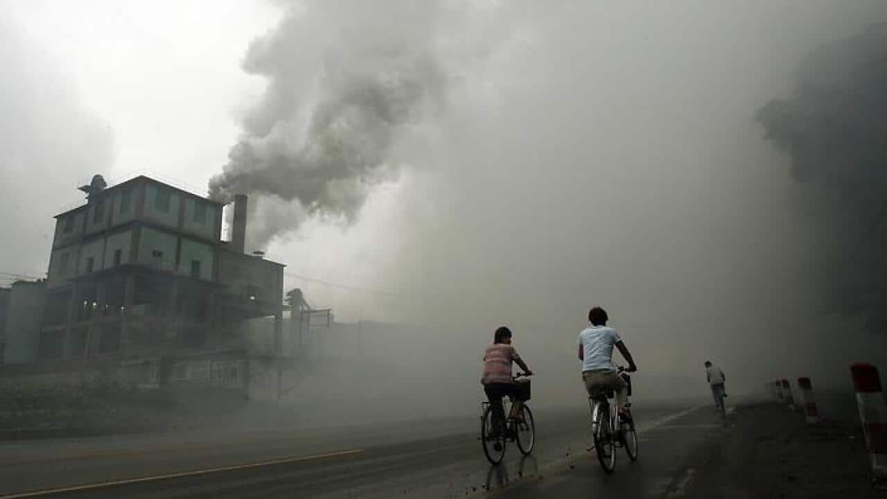 Pollution in China. (File: AAP)