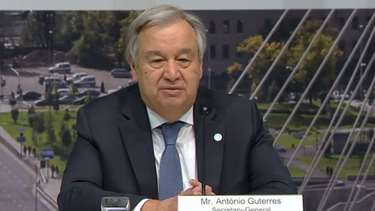 Mr. Antonio Guterres Secretary General of the United Nations
