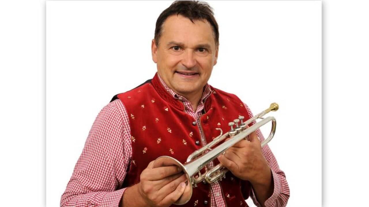 Slovenian musician Marko Kavtičnik