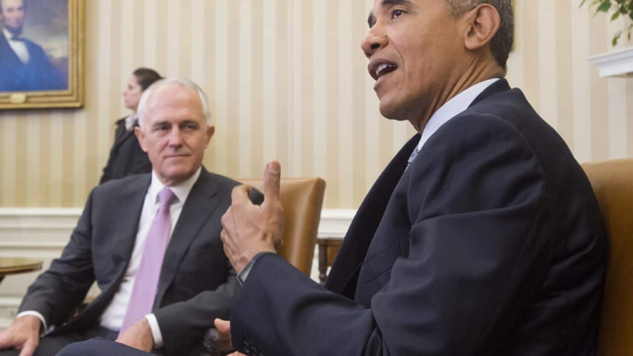 US President Barack Obama, Australia Prime Minister Malcolm Turnbull