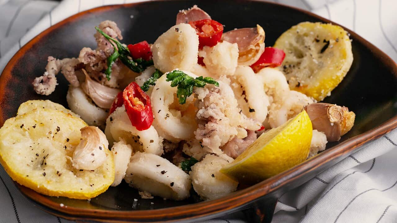 Ultimate fried calamari