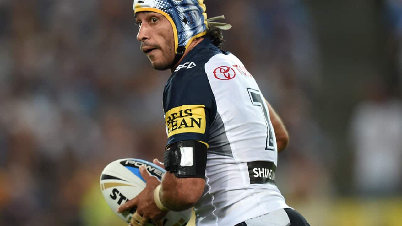 Johnathan Thurston of the Cowboys