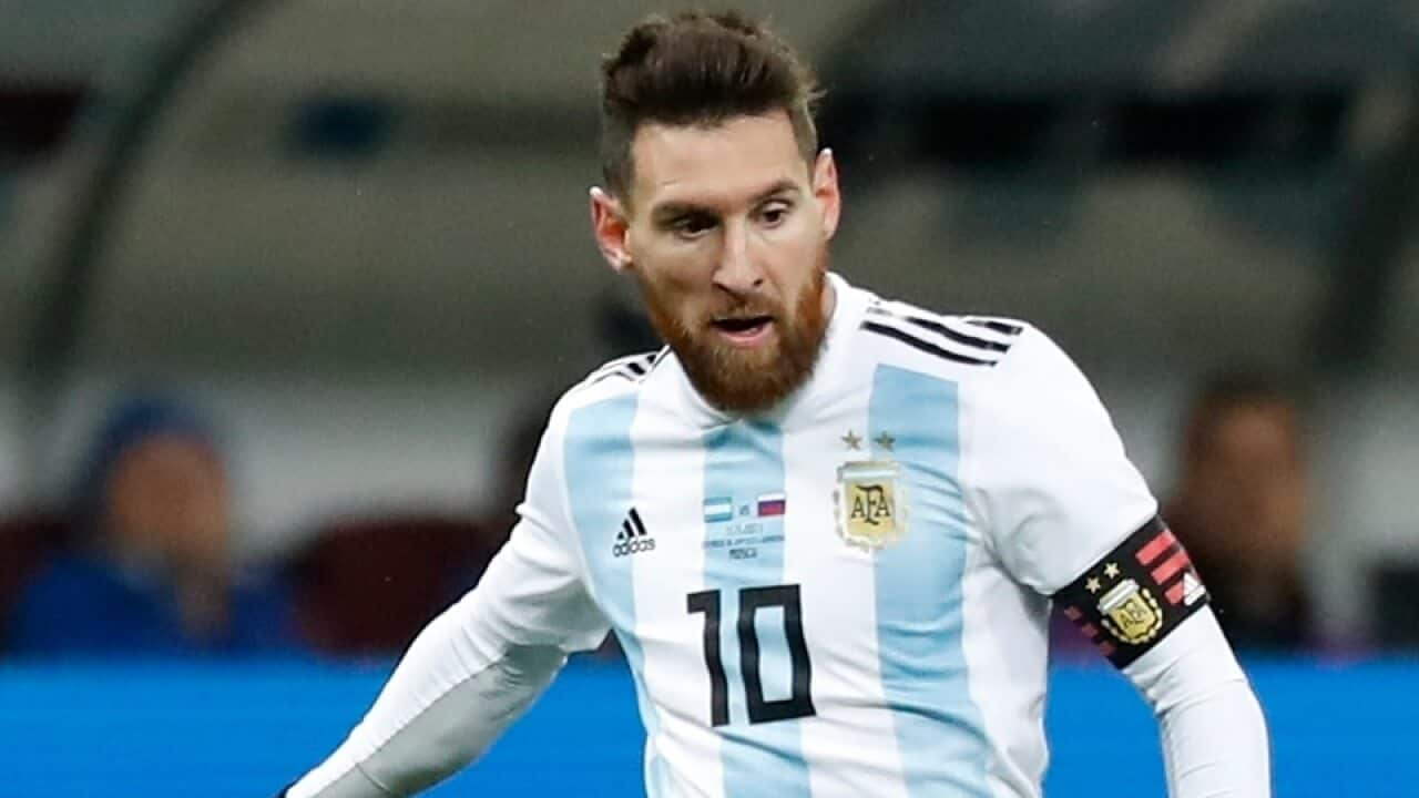 Lionel Messi Argentina FIFA World Cup