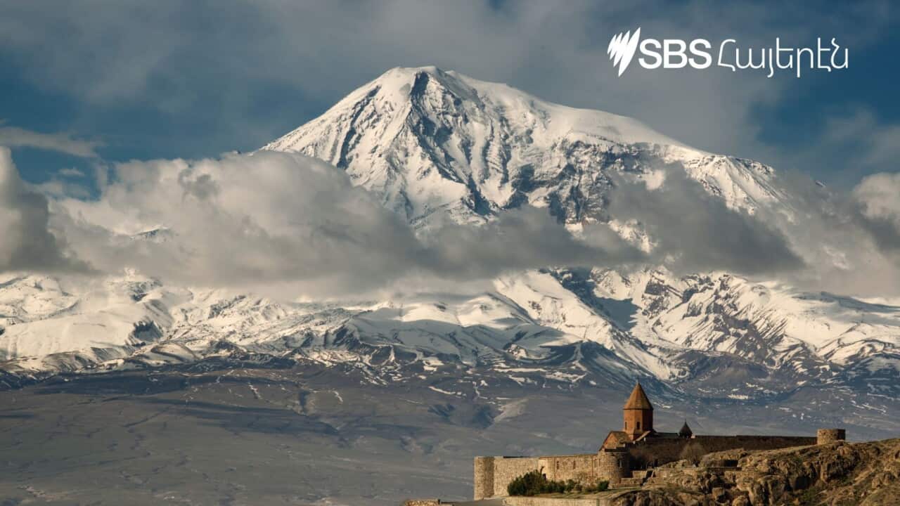 SBS Armenian Khor Virap Mt Ararat clouds