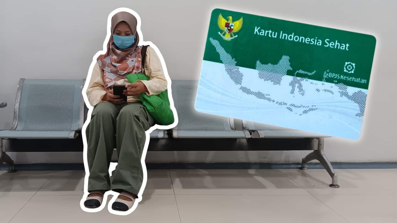 A patient waits at a hospital in Indonesia. (Illustration).