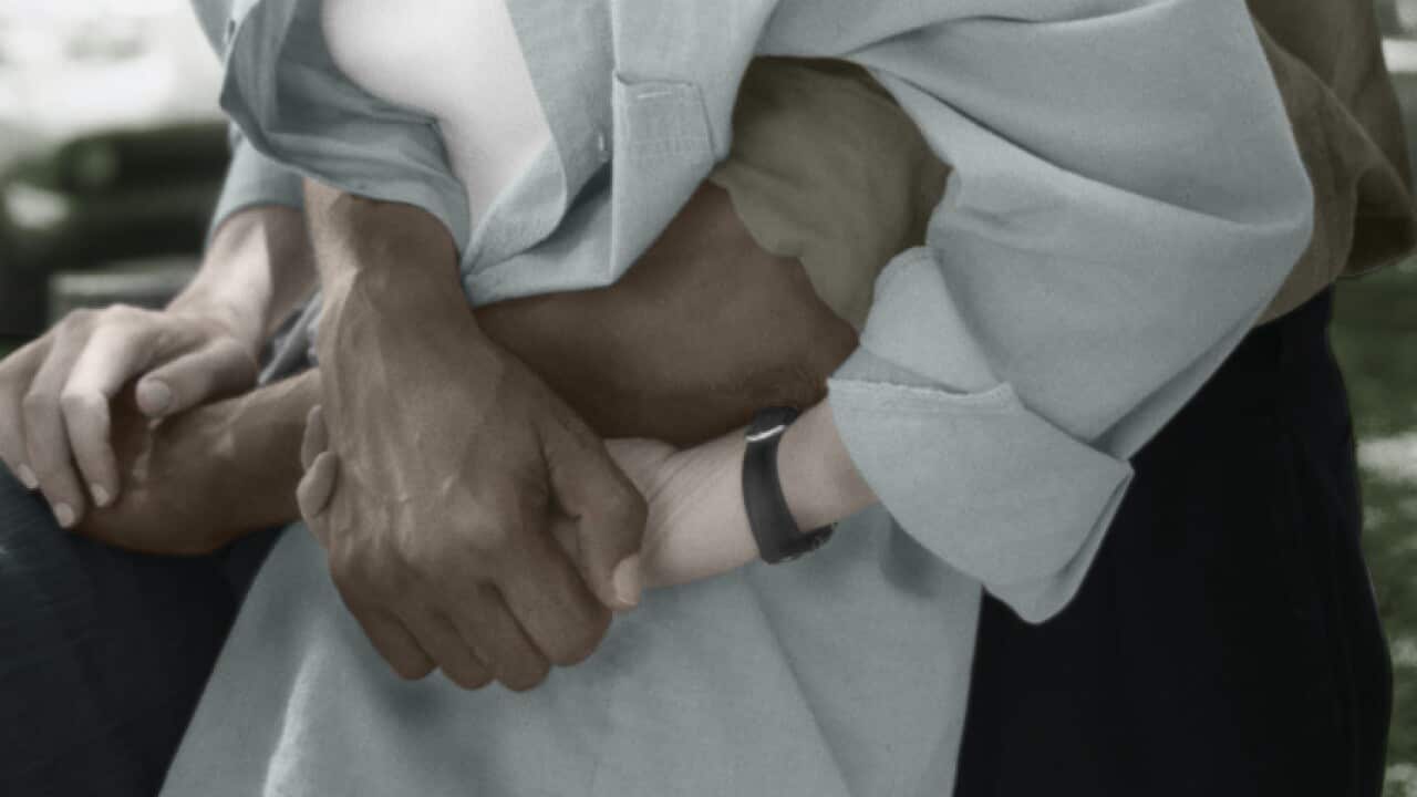 Ernie Dingo and Cate Blanchett