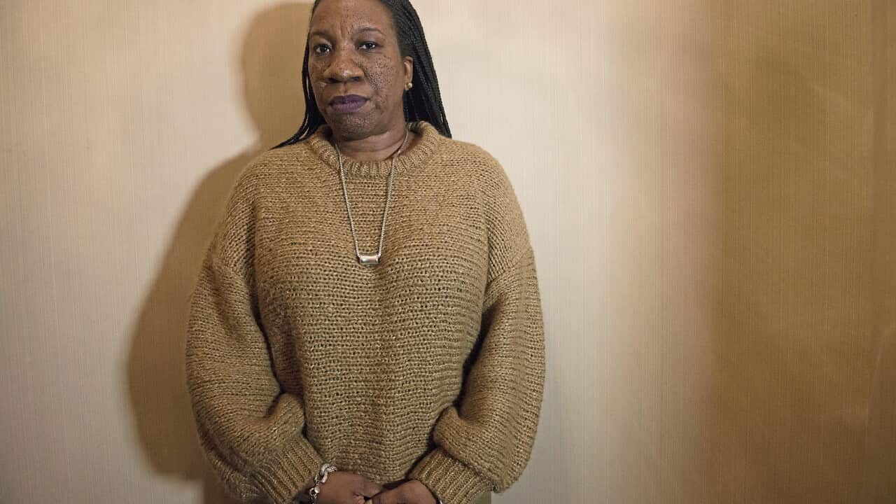 Tarana Burke, founder of the #MeToo movement, poses for a portrait