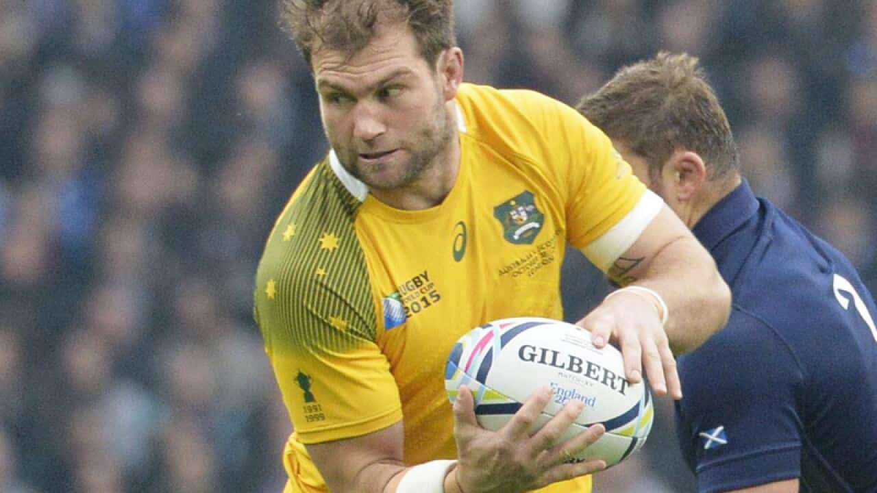 Australia's Ben McCalman.