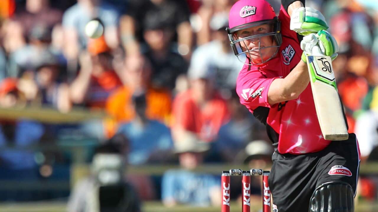 Brad Haddin of the Sixers