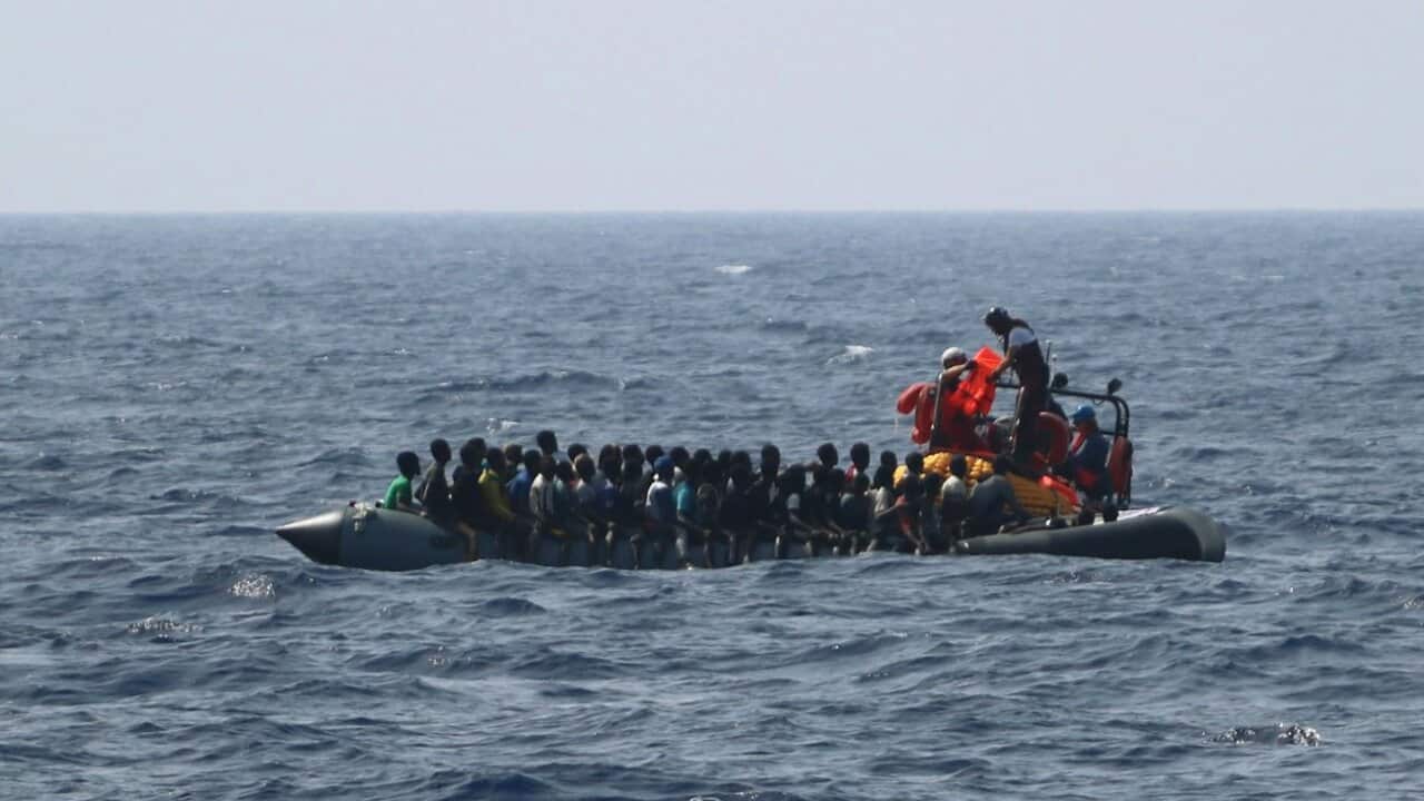 The SOS Mediterranee rescue team