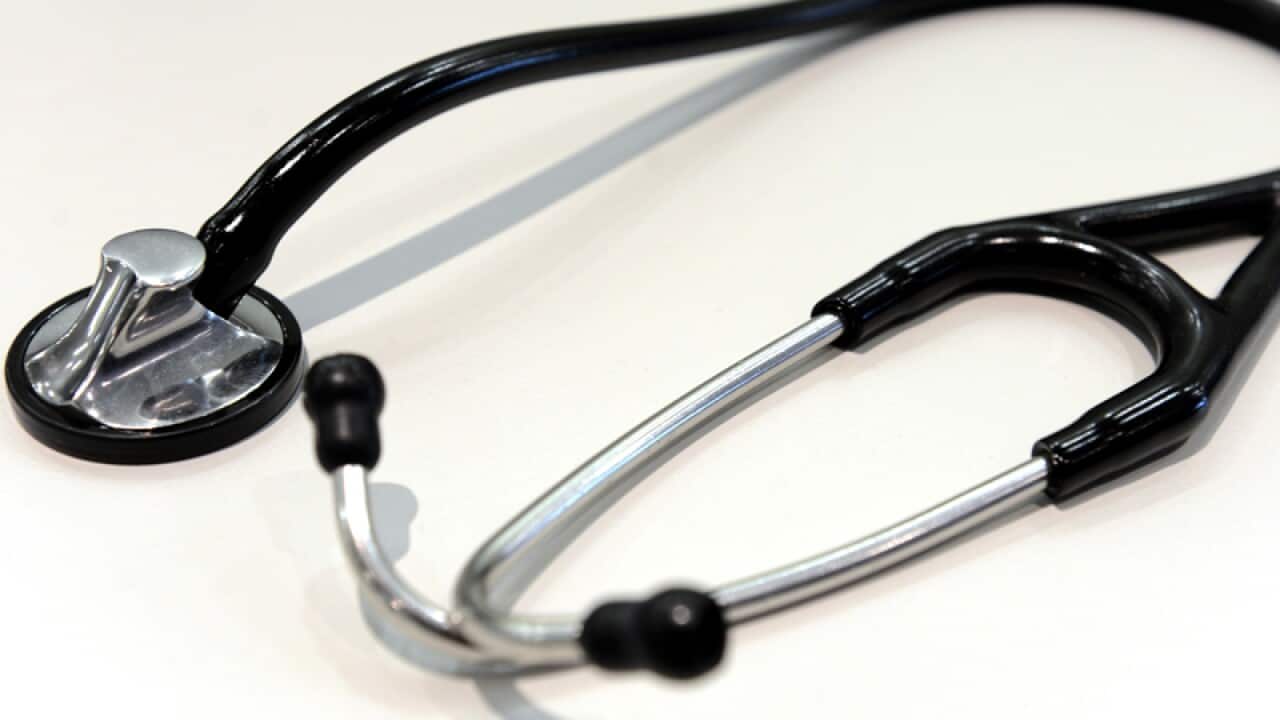 A stethoscope