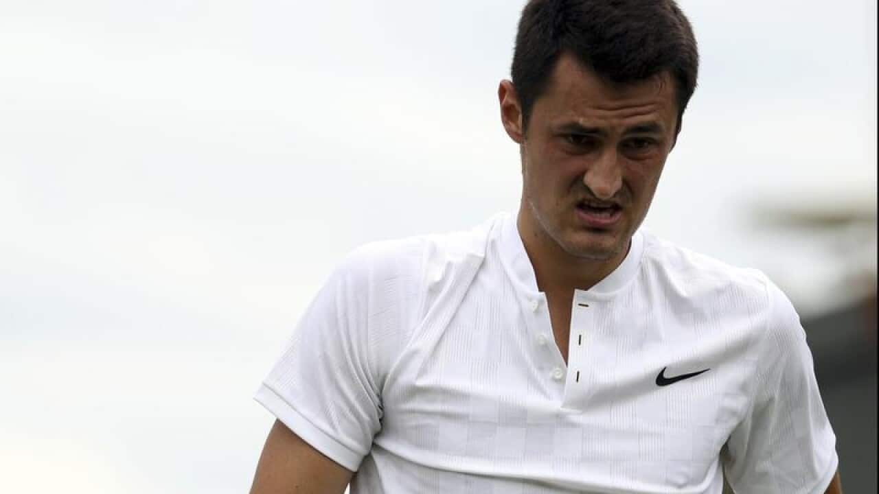Australian tennis player Bernard Tomic