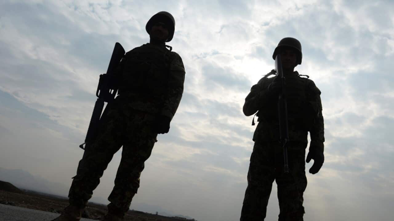 Soldiers in Afghanistan