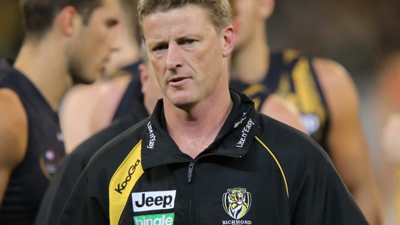 Richmond coach Damien Hardwick