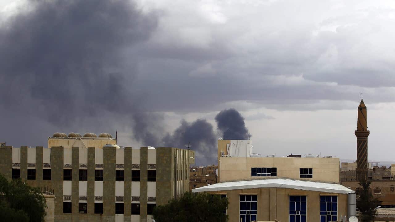 Saudi-led coalition launches wave of air strikes on Yemen