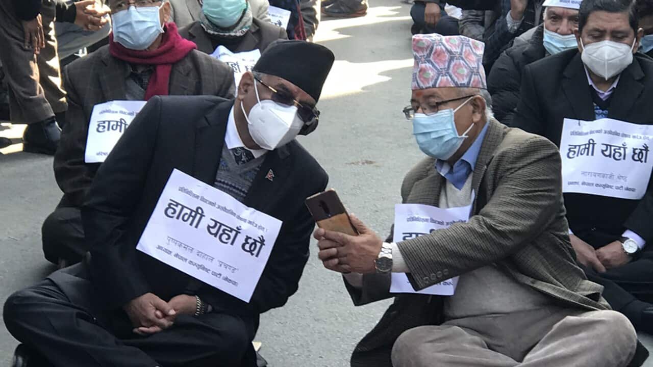 protest in Nepal