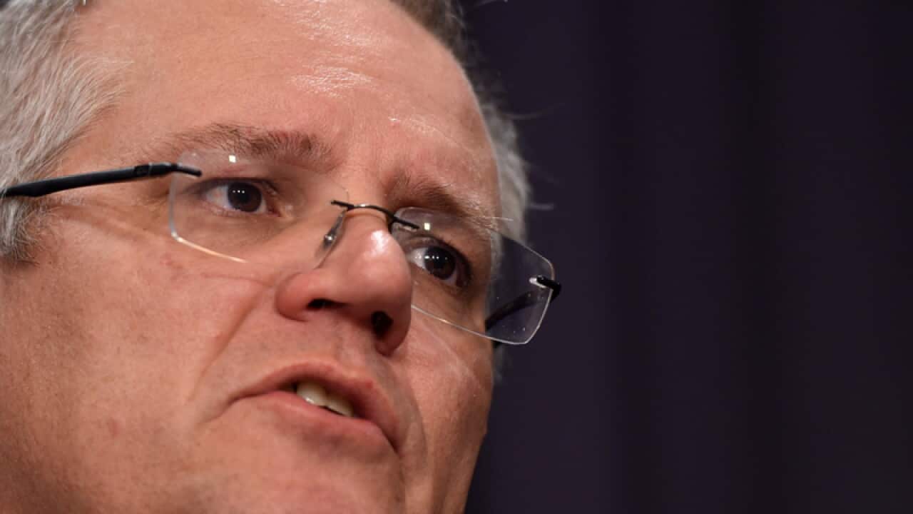 Australia's Treasurer Scott Morrison