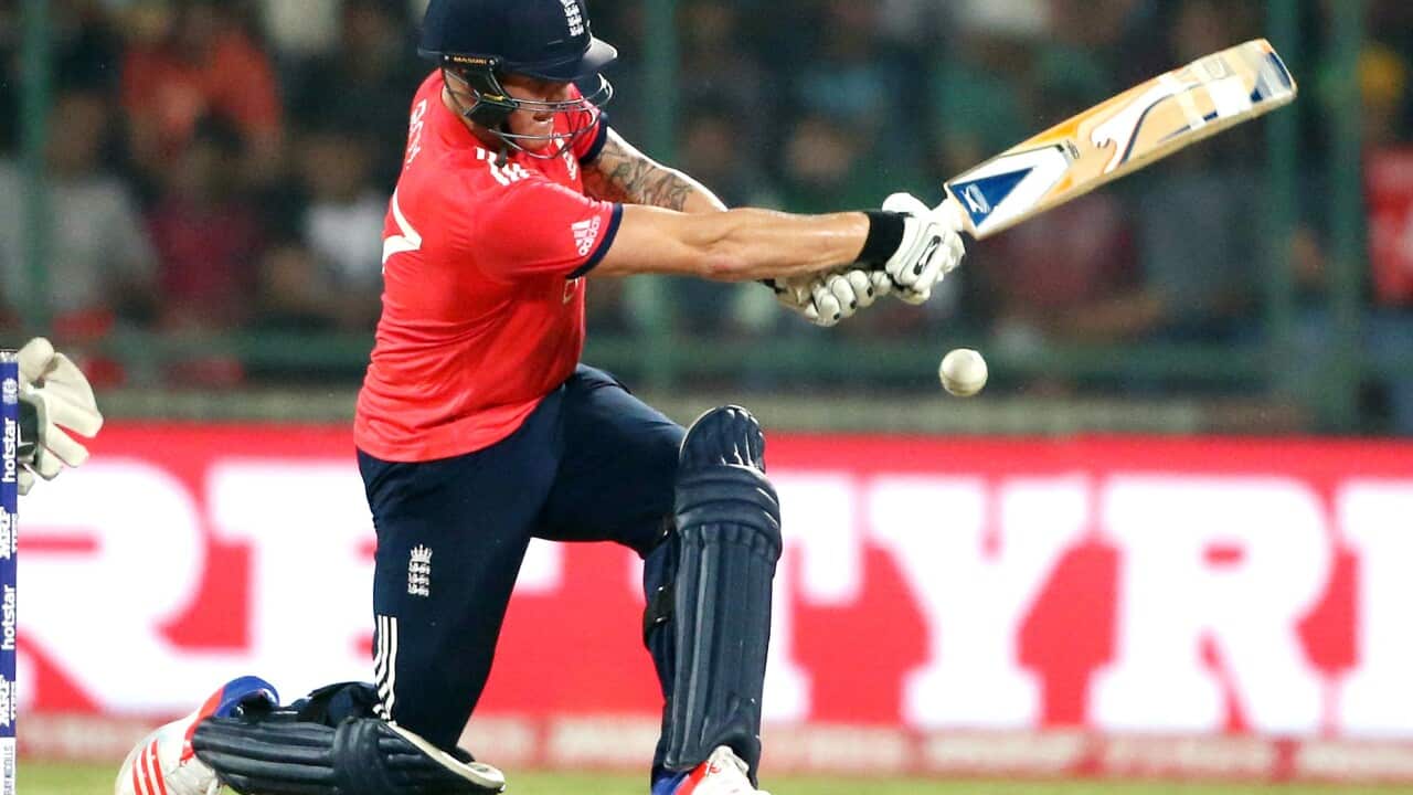 England's Jason Roy bats during their ICC Twenty20 2016 Cricket World Cup semifinal match against New Zealand