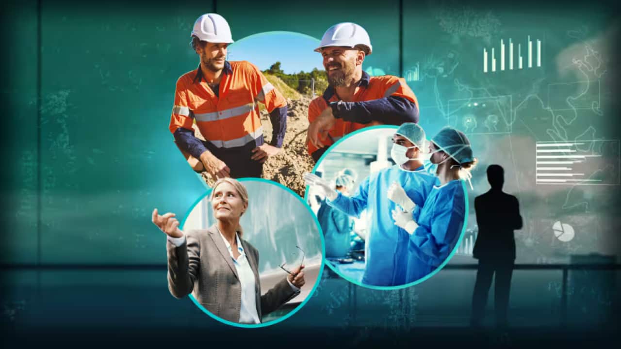 Data has revealed the highest earning professions and those with the longest and shortest working hours. Source: SBS News