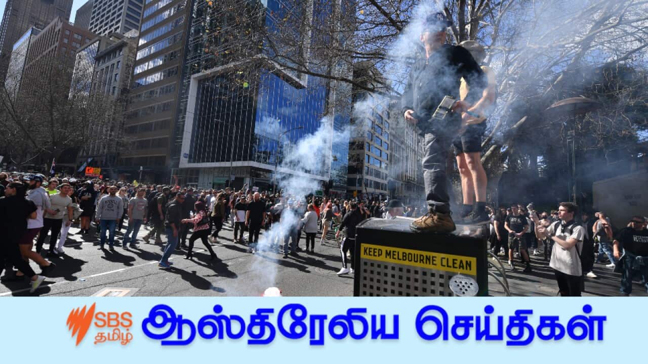 Protest in Melbourne