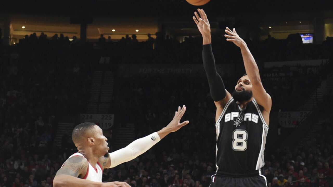 Australia's San Antonio Spurs player Patty Mills