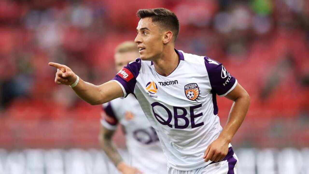 Soccer player Chris Ikonomidis.