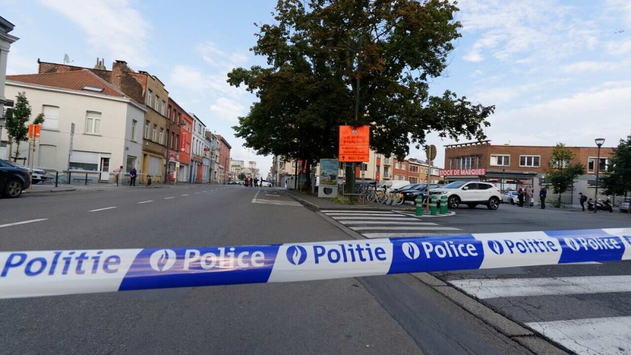 All eight people were arrested in Molenbeek.