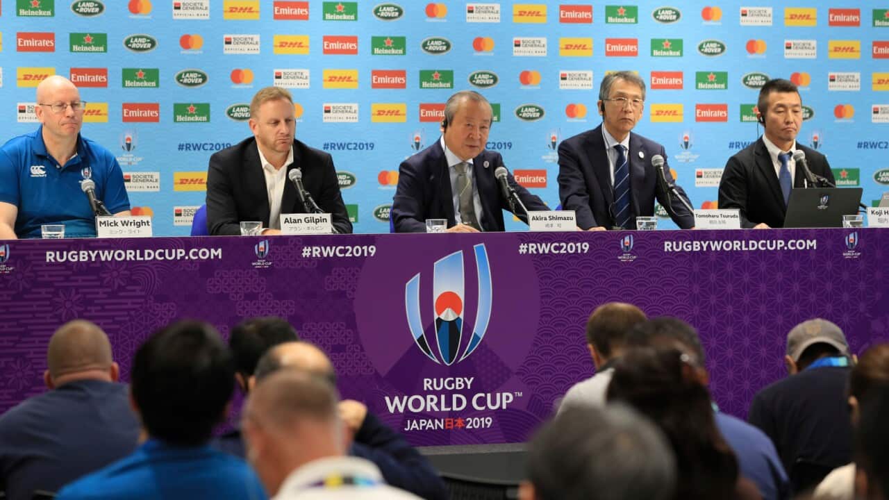 Rugby officials cancel two games because of a looming typhoon