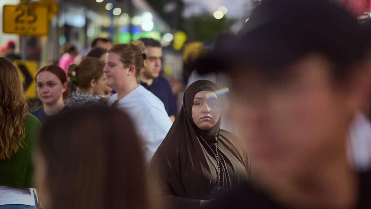 Members of the community visit Haldon Street during Ramadan at Lakemba in Sydney, New South Wales (AAP Image-Flavio Brancaleone).jpg