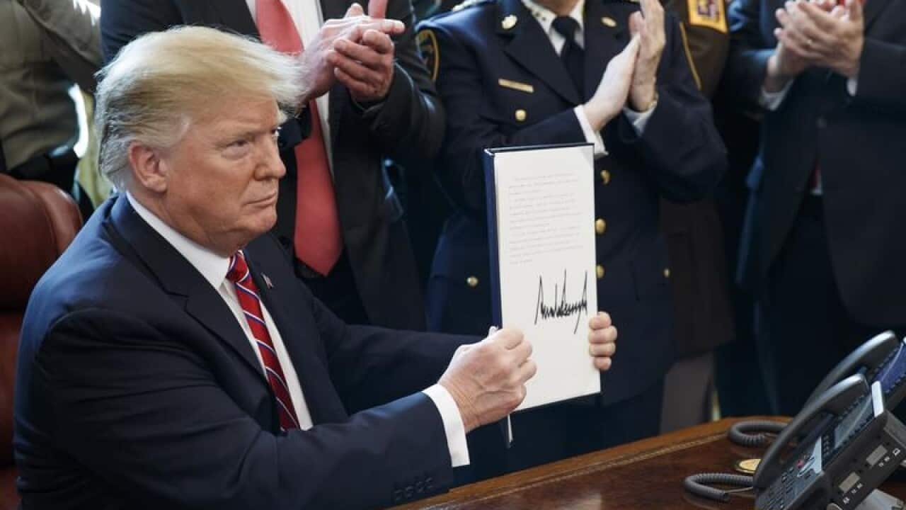 US President Donald Trump