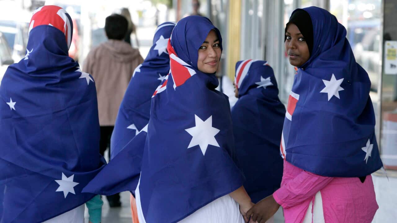 MUSLIM WOMEN FLAG HIJABS