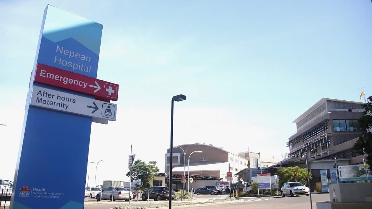 There are reports that a person has been shot at Nepean Hospital.