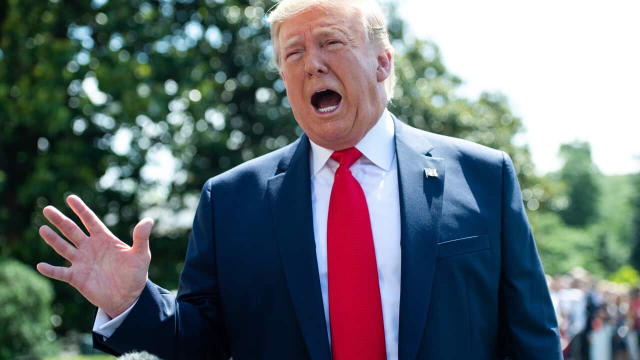 Donald Trump welcomed Theresa May's departure.