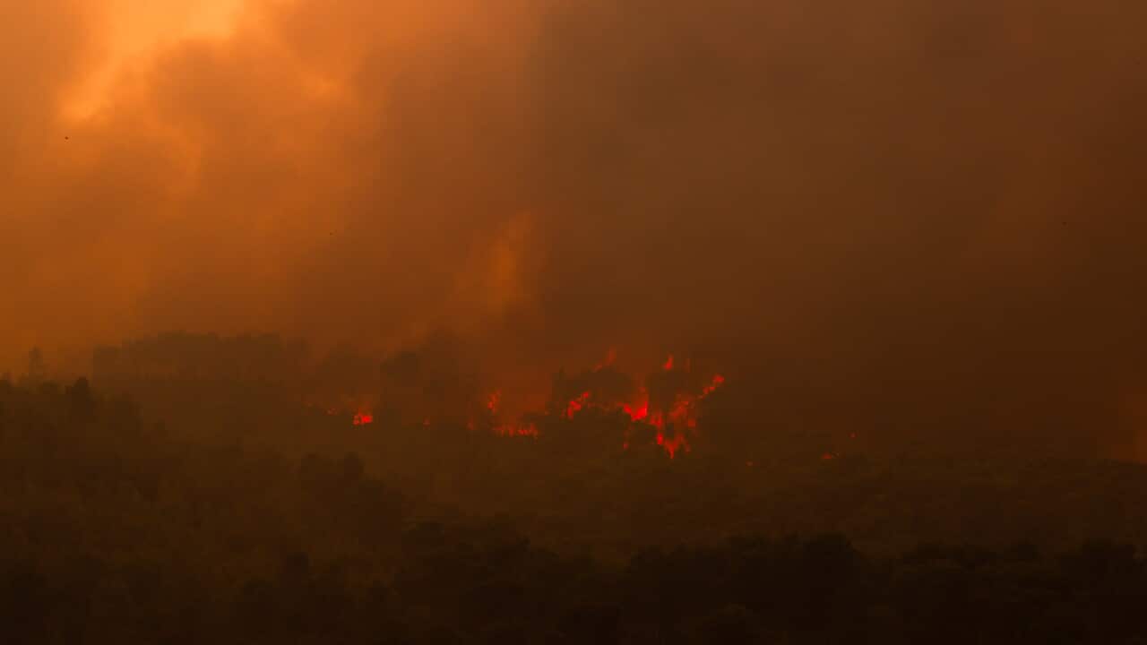 Wildfires in France - The Gros Bessillon Fire Reignited
