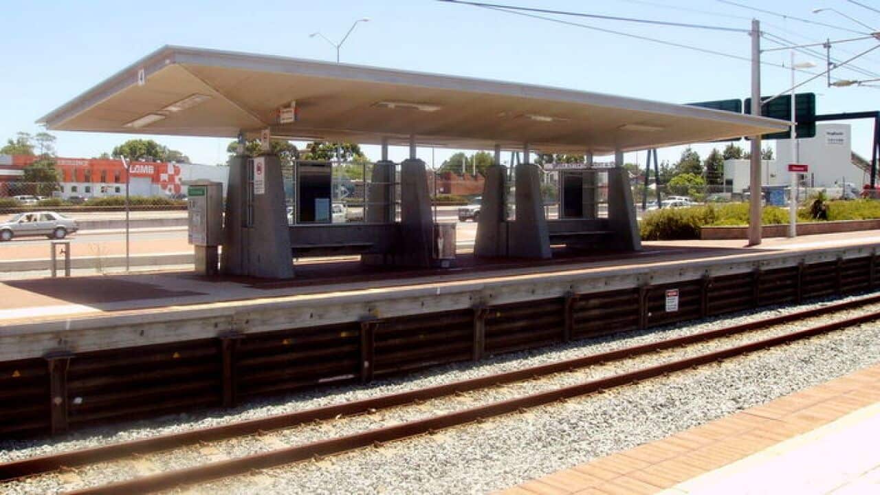 Claisebrook Train Station