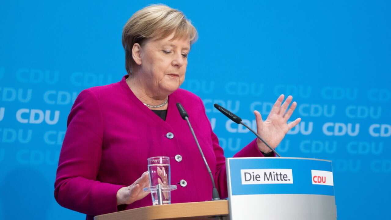 German Chancellor Angela Merkel