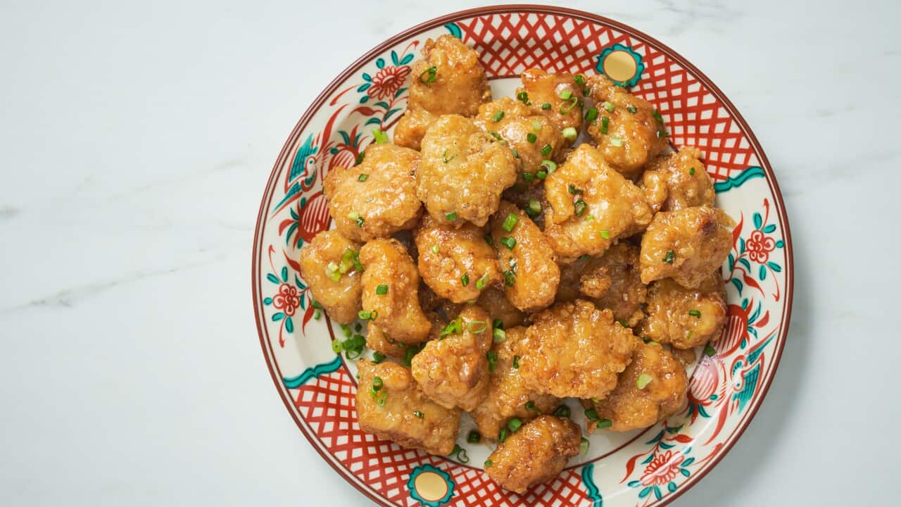 Chinese honey chicken