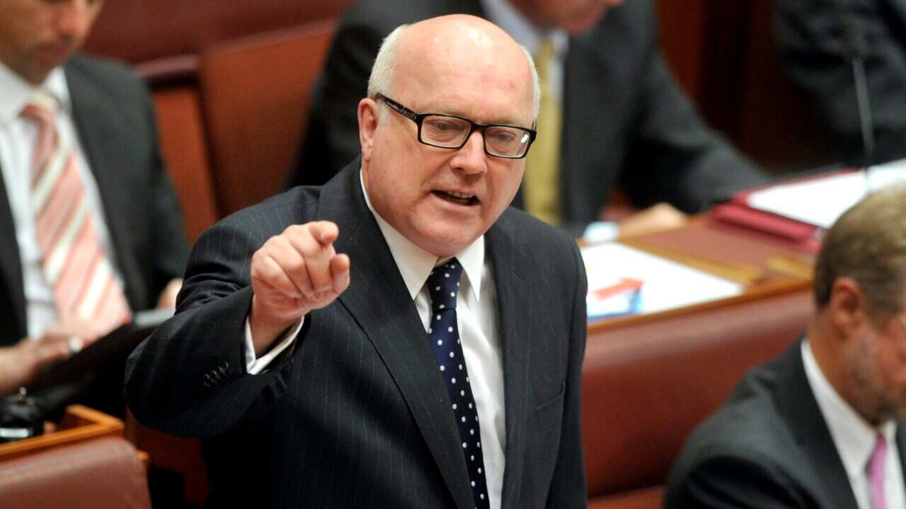 Federal Attorney-General, Senator George Brandis - AAP.jpg