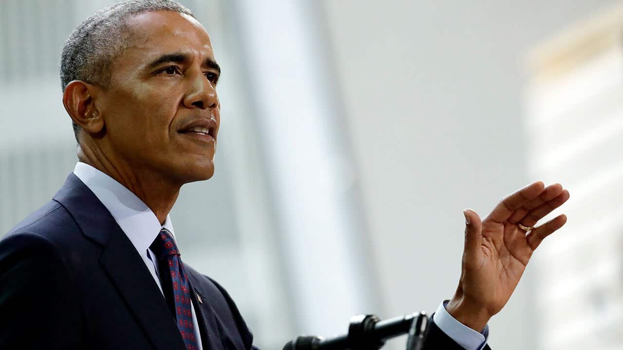 Former US President Barack Obama.
