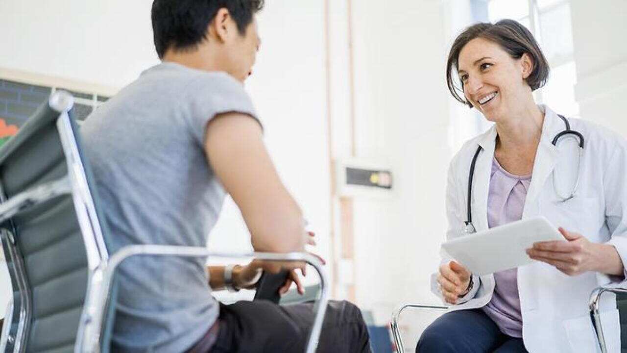 Doctor and patient