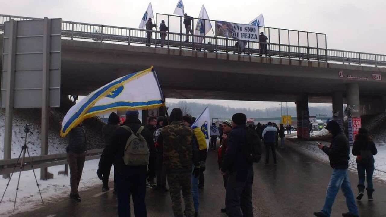 Road blockade