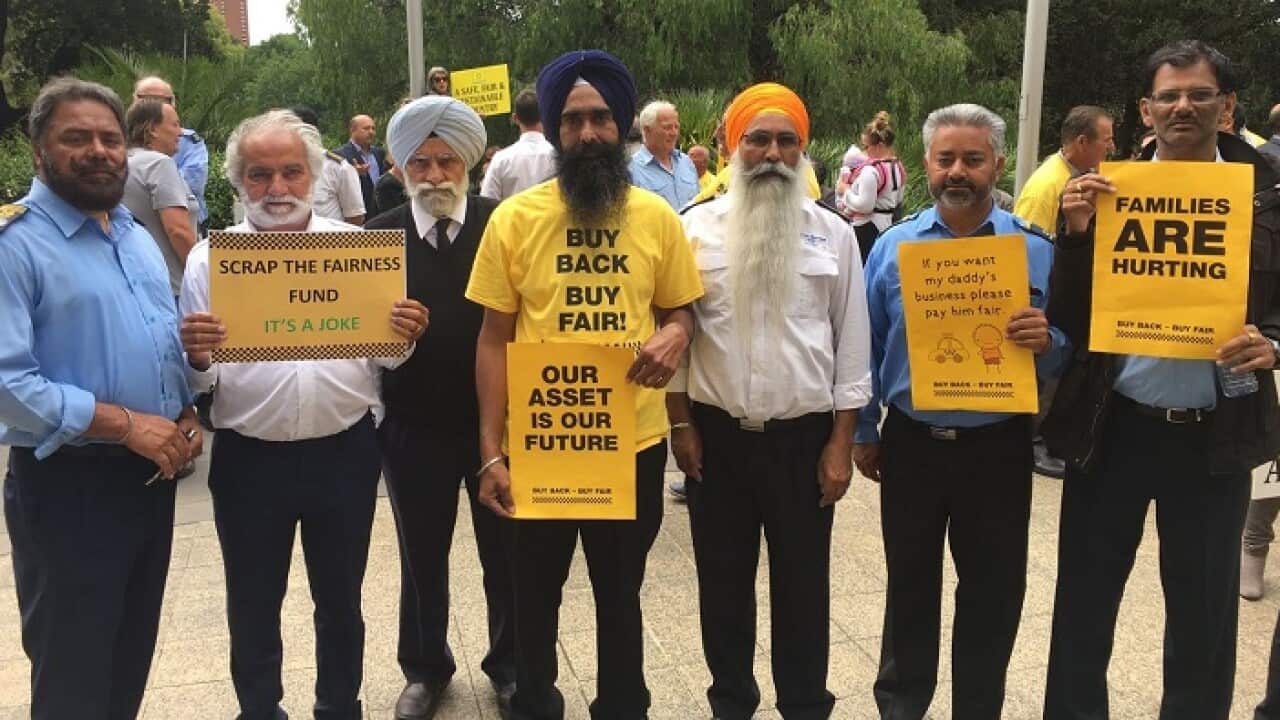 Melbourne cabbies protest against taxi reform