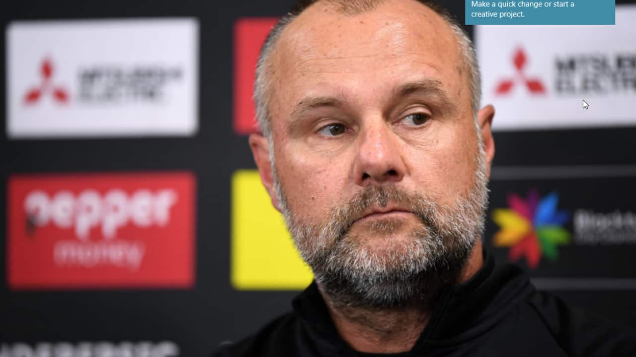 Western Sydney Wanderers former coach, Jean Paul de Marigny.