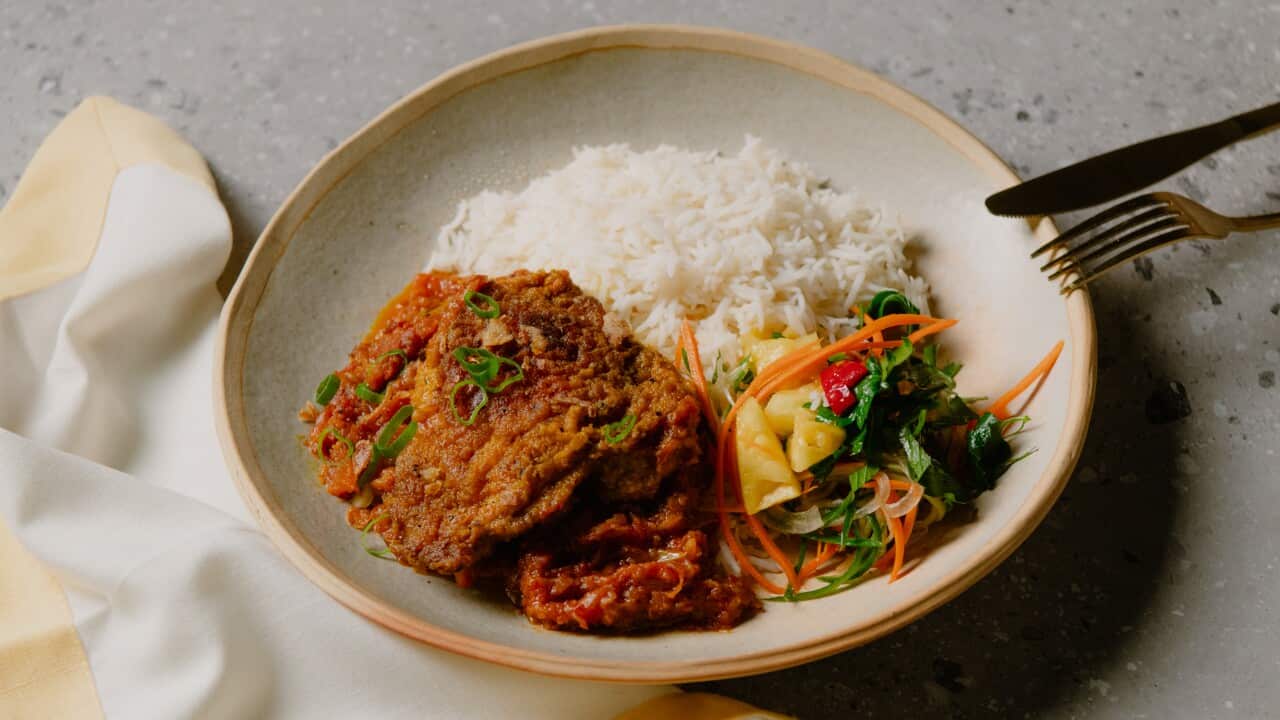 Ayam masak merah (Red cooked chicken)