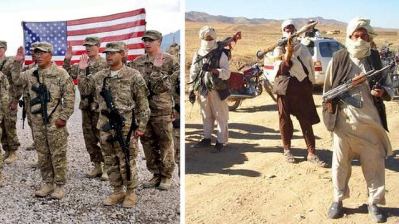 American troupes in Afghanistan_ Taliban rebels