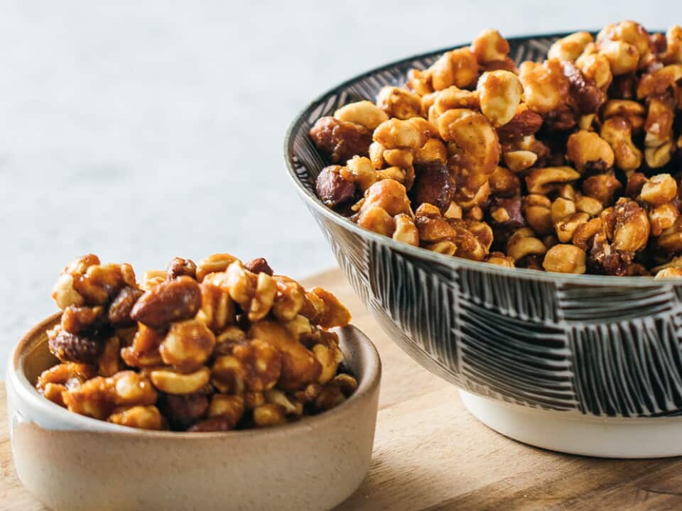 Miso maple nuts