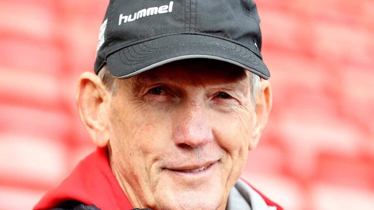 England rugby league team coach Wayne Bennett