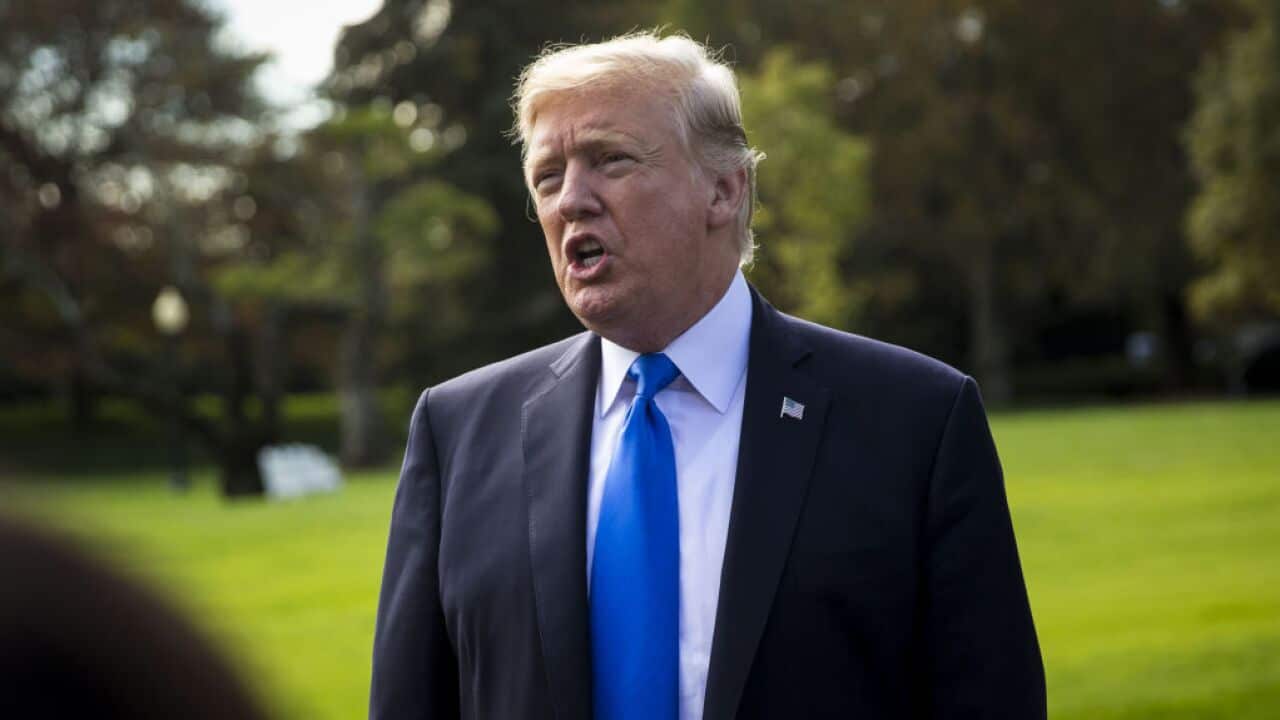 President Trump Departs The White House For Travel To Texas